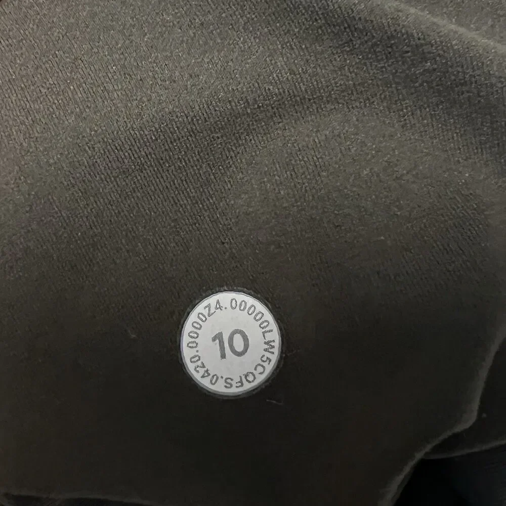 Lululemon Invigorate High Rise Tight 25” Leggings In Dark Olive Women’s Size 10